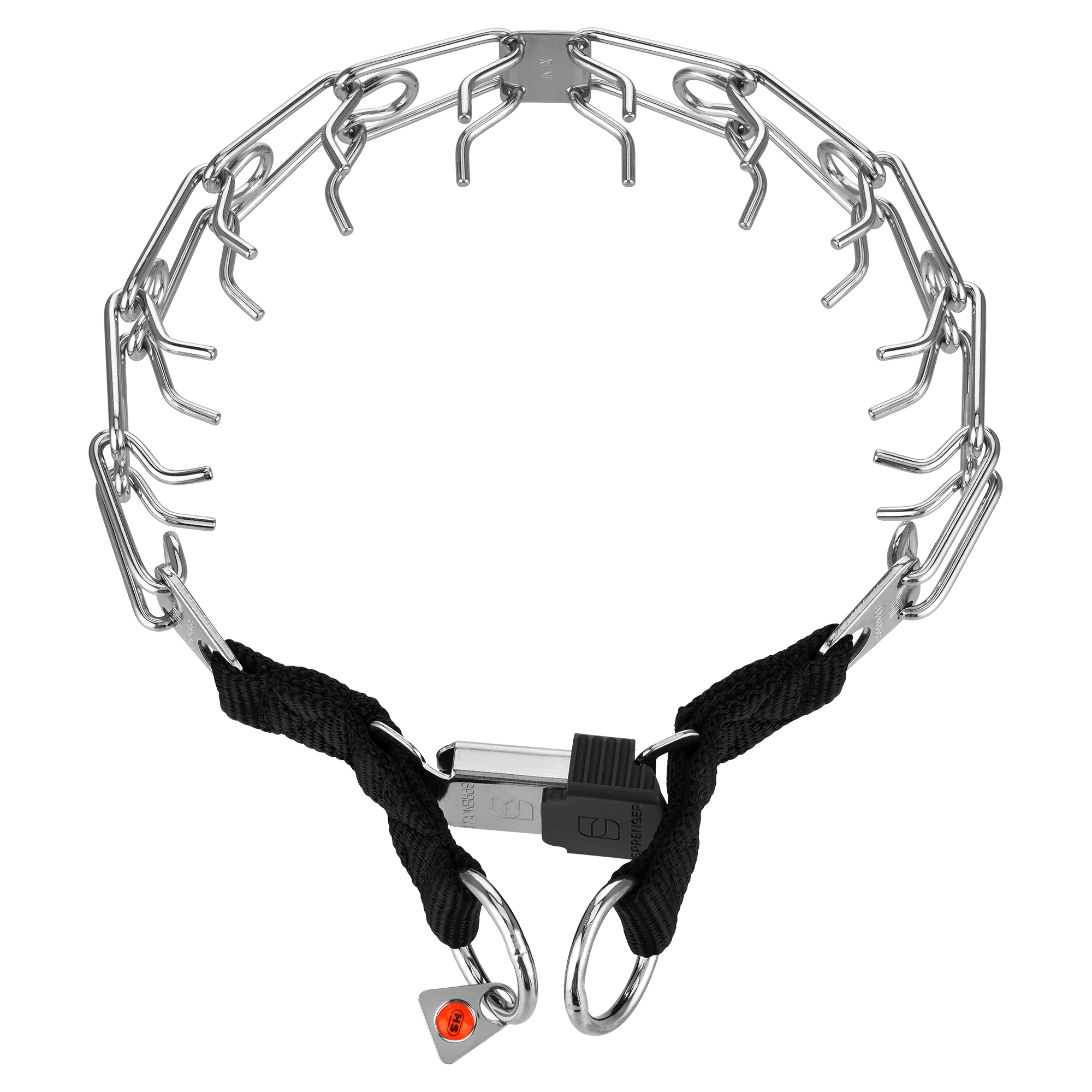 Ultra Plus Training Collar with Center Plate and Cliclock Stainless Steel 2 ring