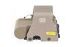 EOTECH, XPS3 Holographic Sight, Red 68 MOA Ring with 1 MOA Dot Reticle, 1" Weaver or MIL-STD 1913 Rail Mount, Night Vision Compatible, Matte Finish, Tan