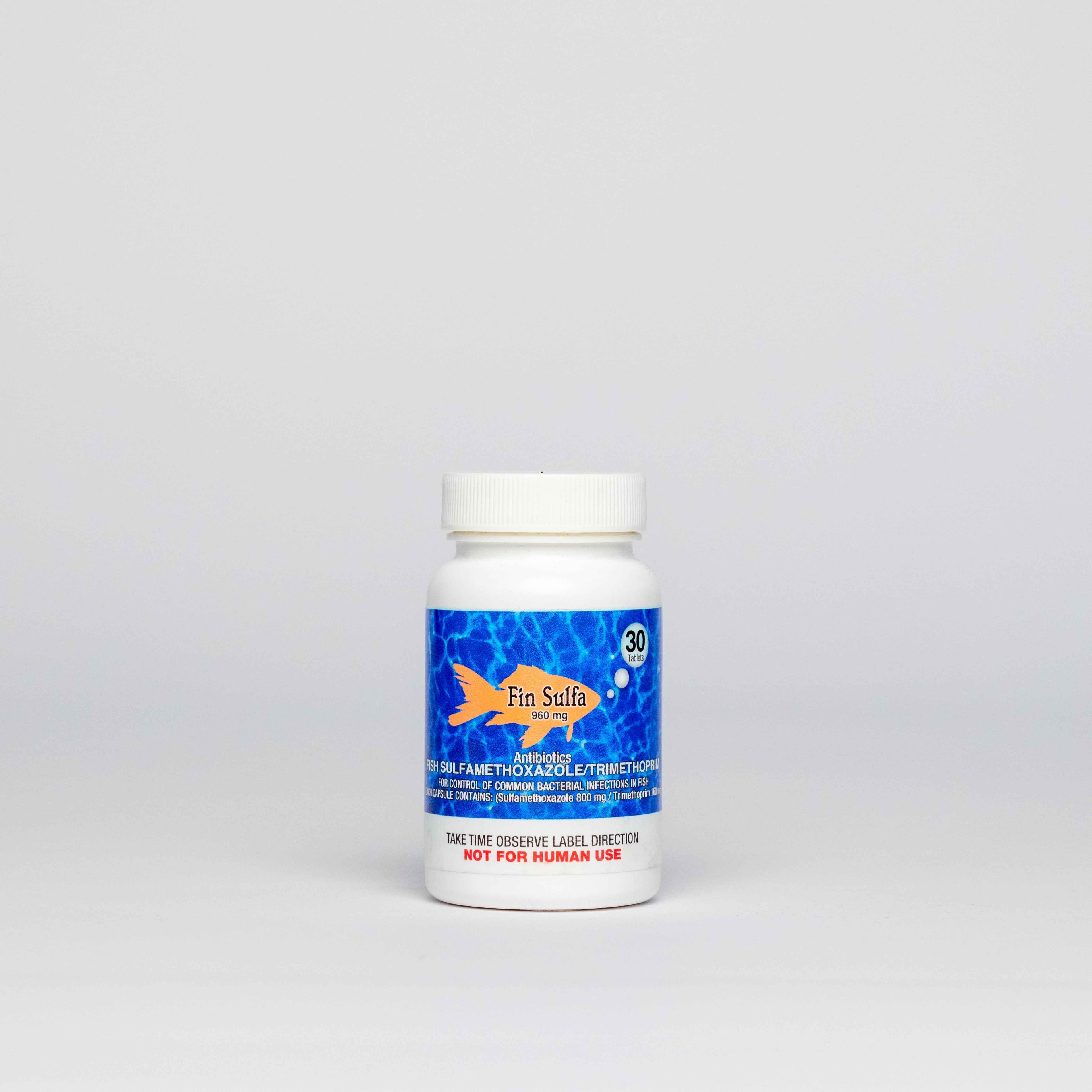 Fish Fin Sulfa - SMZ/TMP