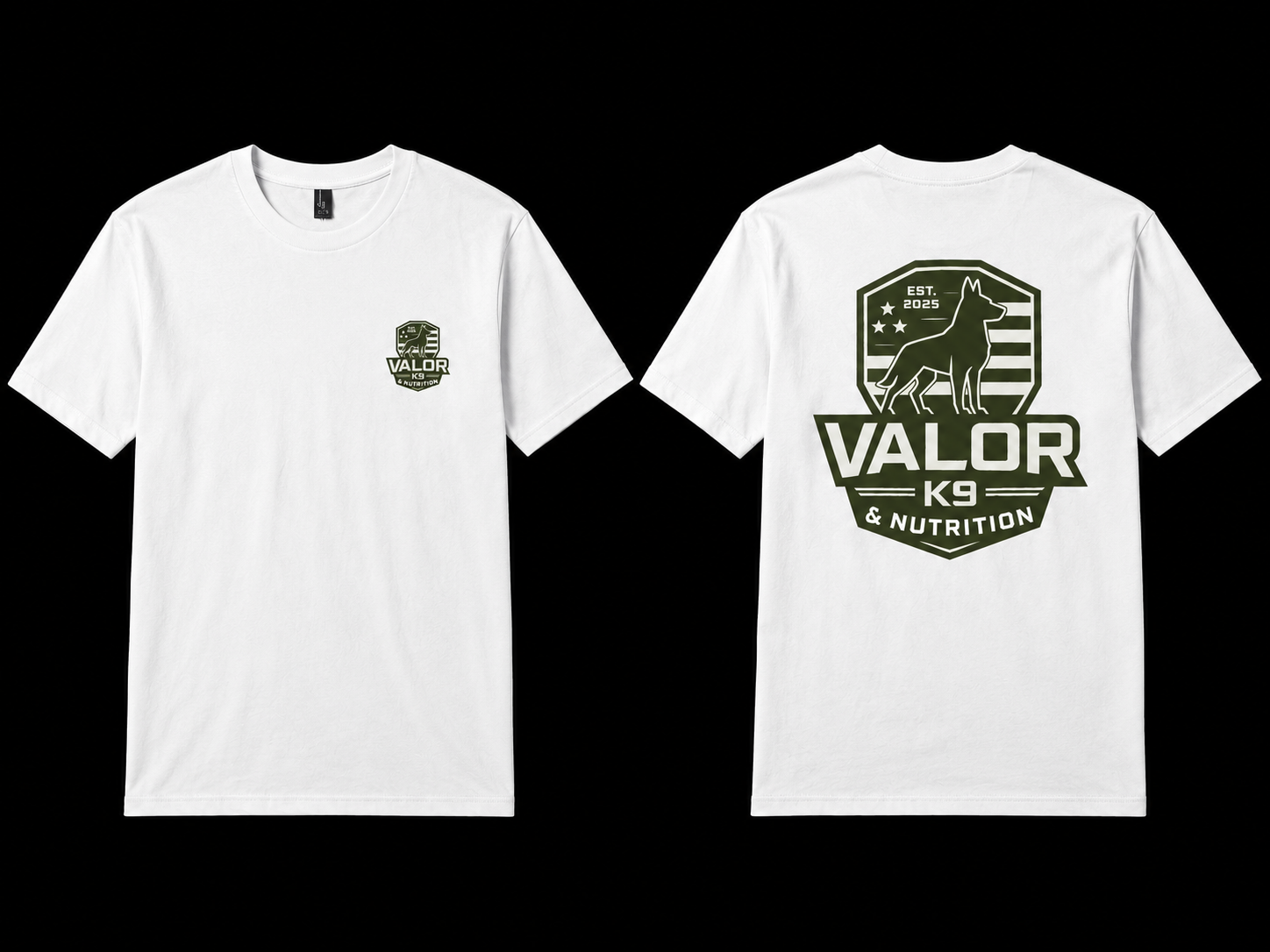Valor K9 & Nutrition T-Shirt - Valor K9 & Nutrition